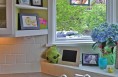 Simple moves and fresh colors enliven this renovated kitchen.