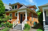 The side dormer blends seamlessly into this lovely Queen Anne home. The side dormer blends seamlessly into this lovely Queen Anne home.
